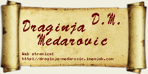 Draginja Medarović vizit kartica